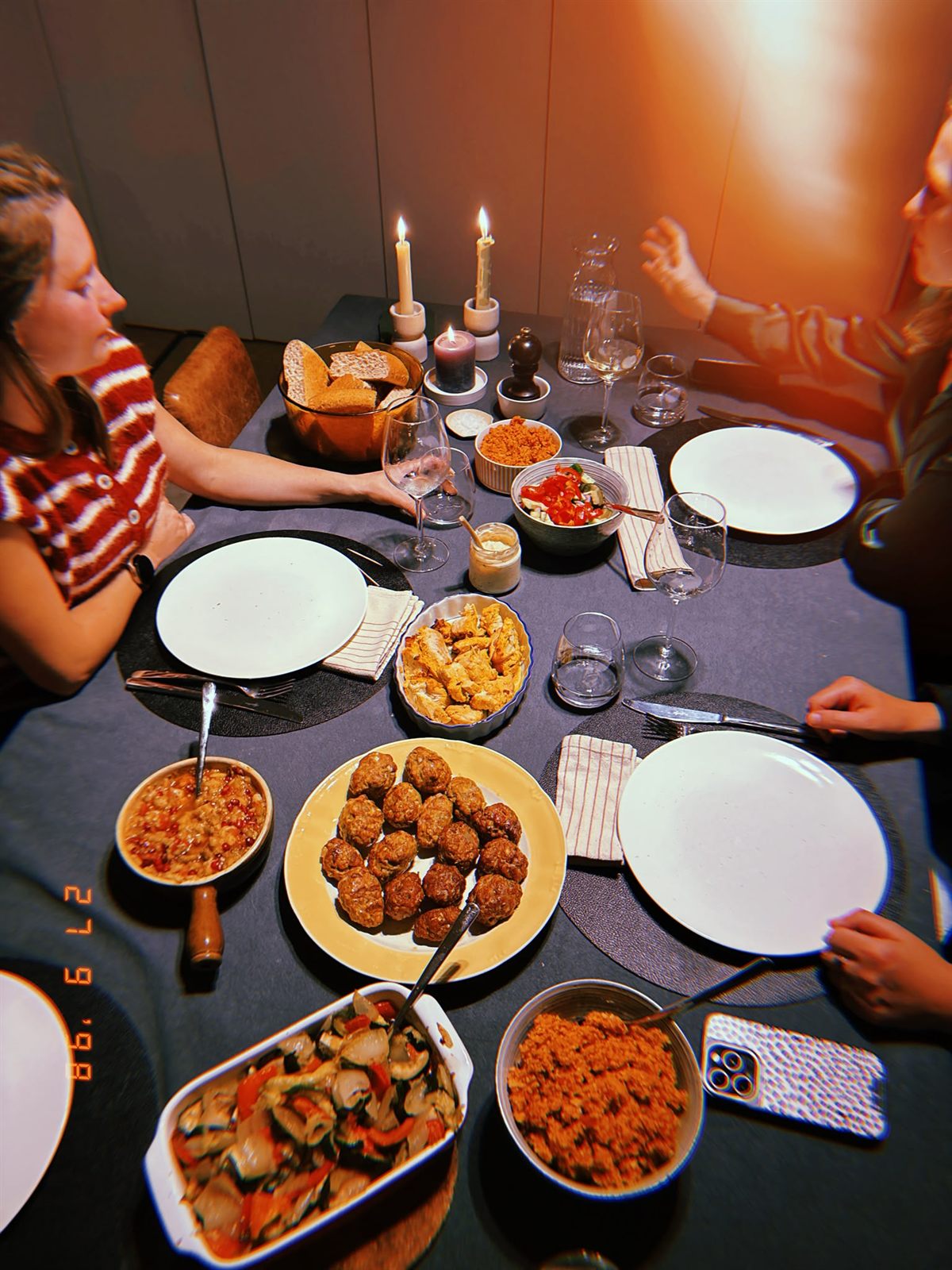 A Turkish-themed dinner night with friends